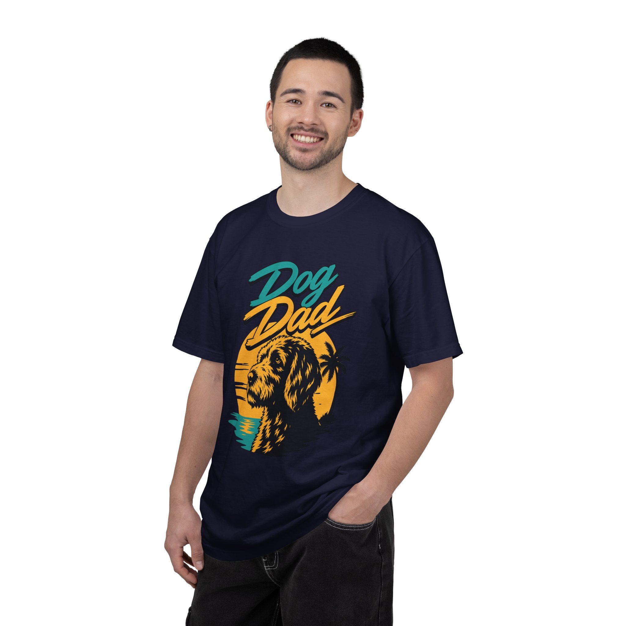 Dog Dad Goldendoodle Lover T‑Shirt — Graphic Pet Dad Tee (Small Chest Print)