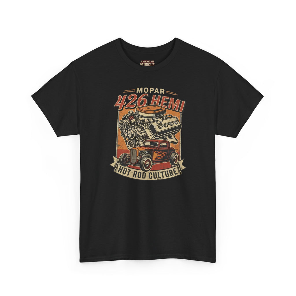 426 HEMI Mopar Hot Rod T-Shirt — Classic Vintage Muscle Car Tee