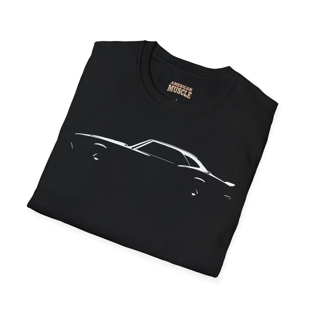 Chevy Camaro T-Shirt | Classic Chevy Muscle Car Tee | Big Block SS Camaro Gift | Vintage Car Line Art Shirt