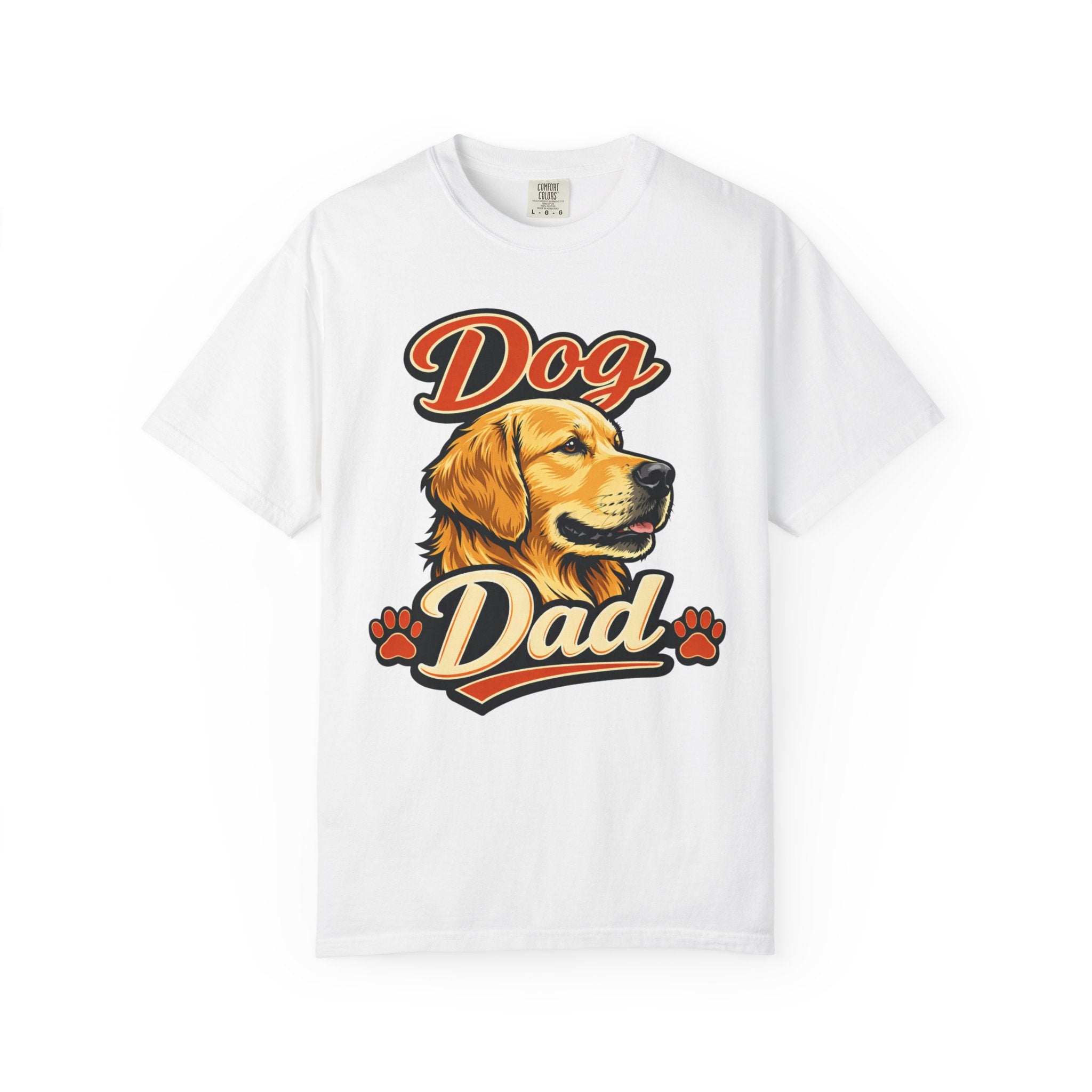 Dog Dad Labradoodle Lover T‑Shirt — Graphic Pet Dad Tee (Small Chest Print)