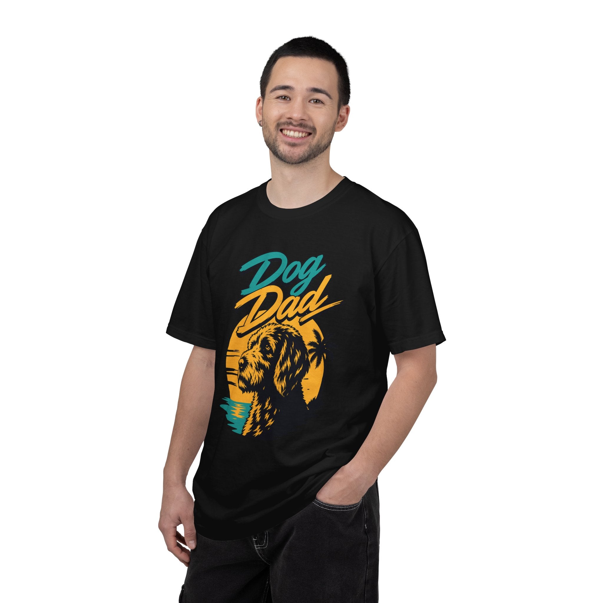 Dog Dad Goldendoodle Lover T‑Shirt — Graphic Pet Dad Tee (Small Chest Print)