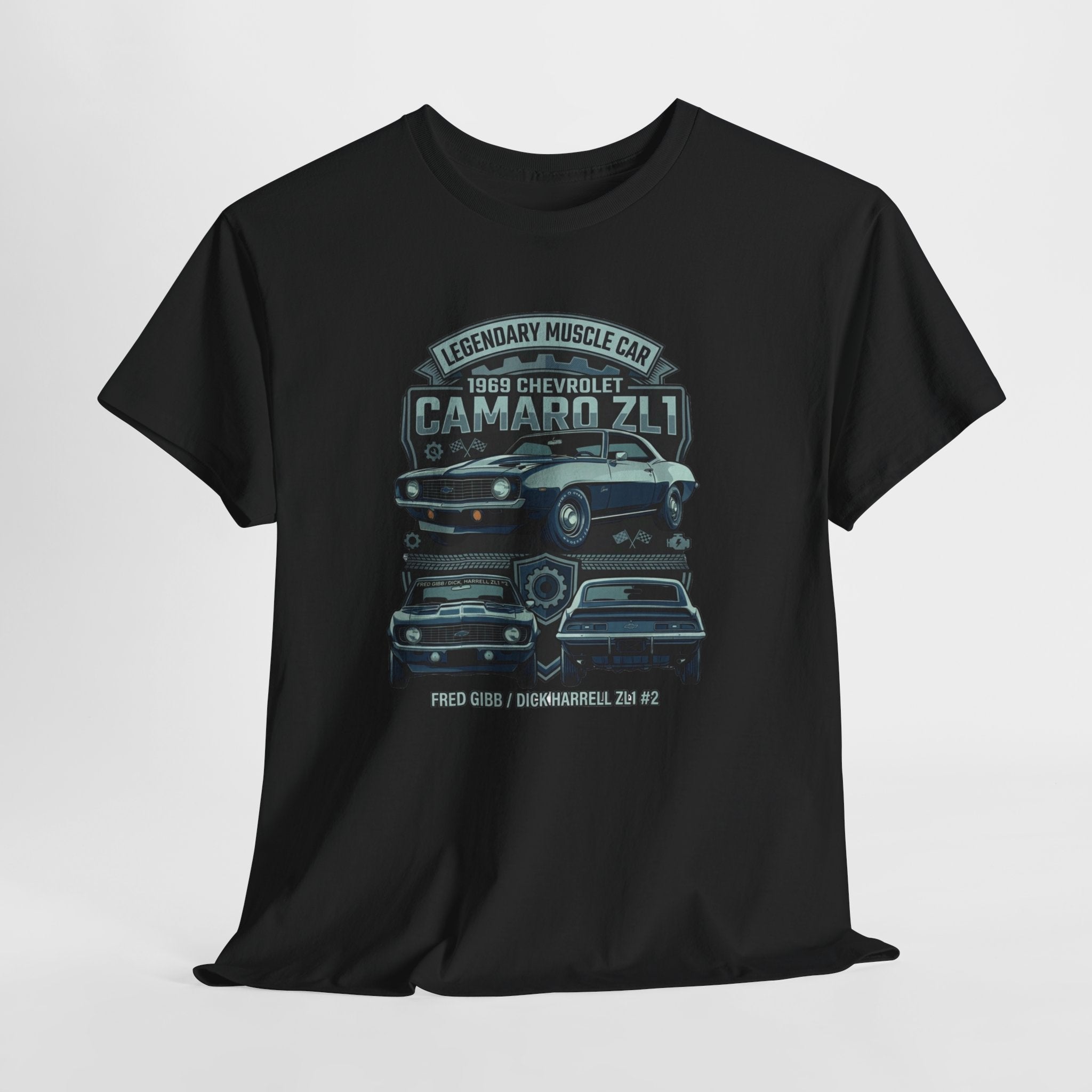 1969 Chevrolet Camaro ZL1 Drag Racing Heritage T-Shirt