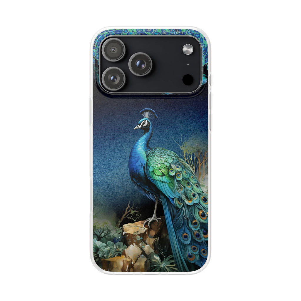 Peacock Art Phone Case: Slim, Stylish and Secure