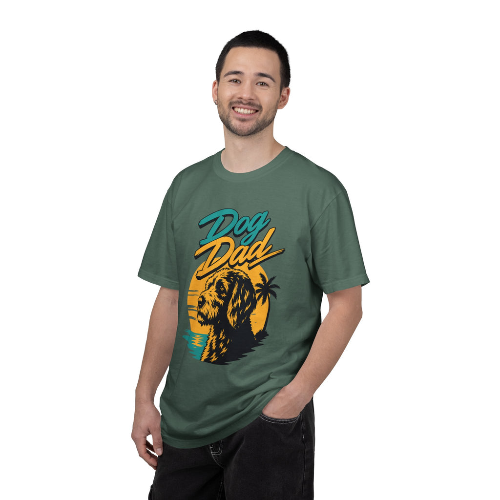 Dog Dad Goldendoodle Lover T‑Shirt — Graphic Pet Dad Tee (Small Chest Print)