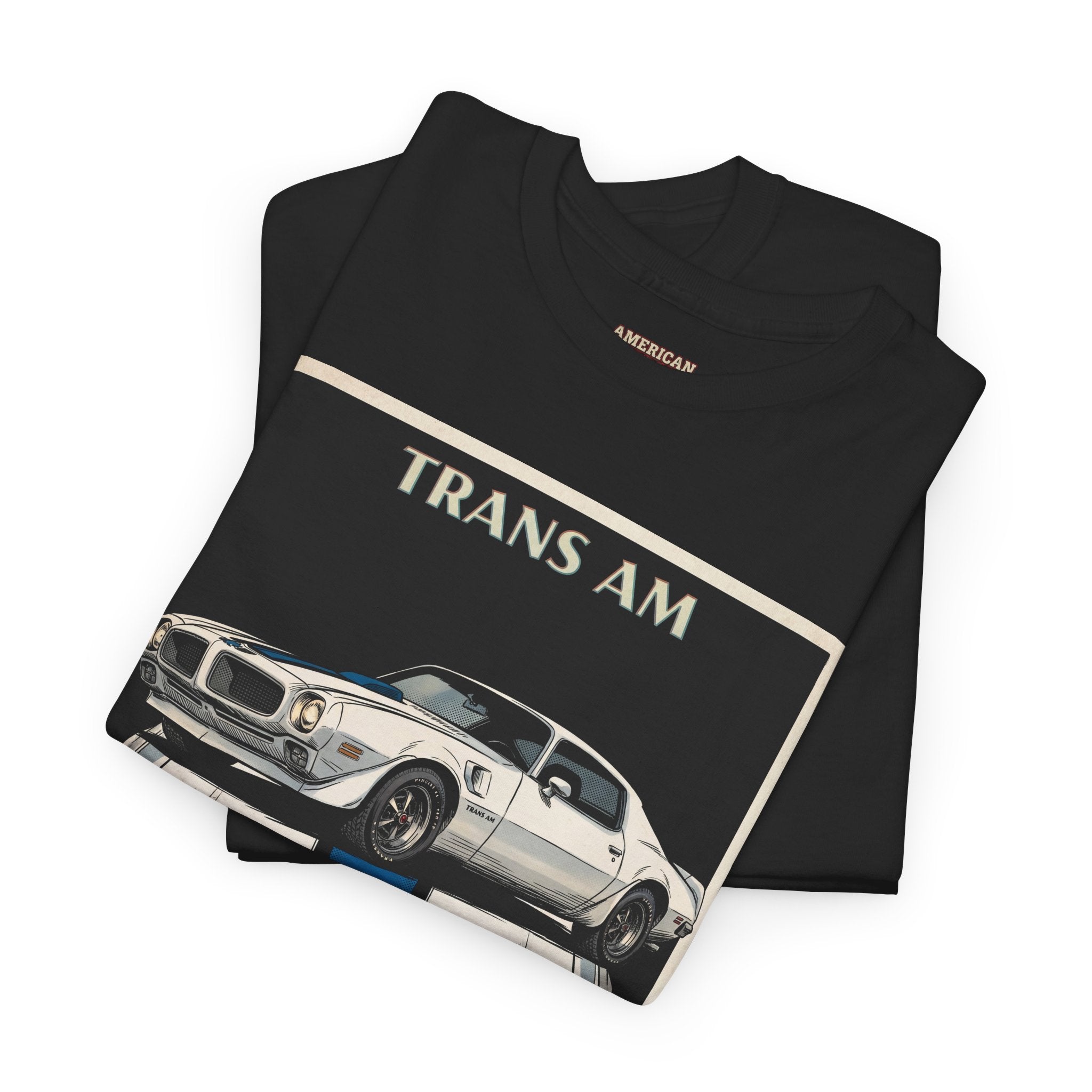 1970 Pontiac Trans Am American Muscle T-Shirt – Vintage Car Graphic Tee