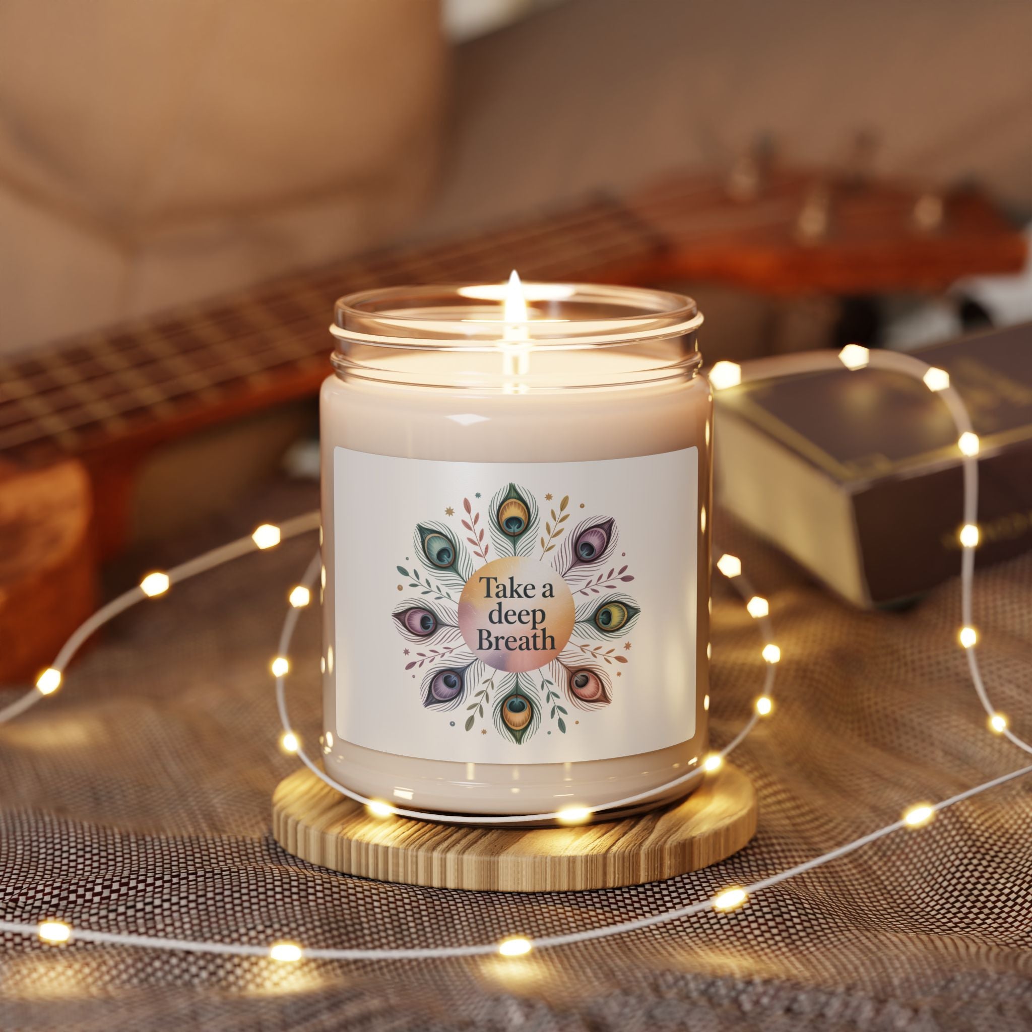 Soy Jar Candle - Take a Deep Breath Mindfulness Ritual | Jeffs Creations