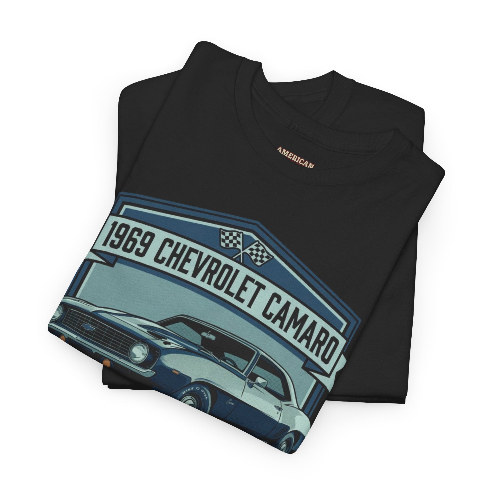 1969 Chevrolet Camaro Drag Racing Heritage T-Shirt