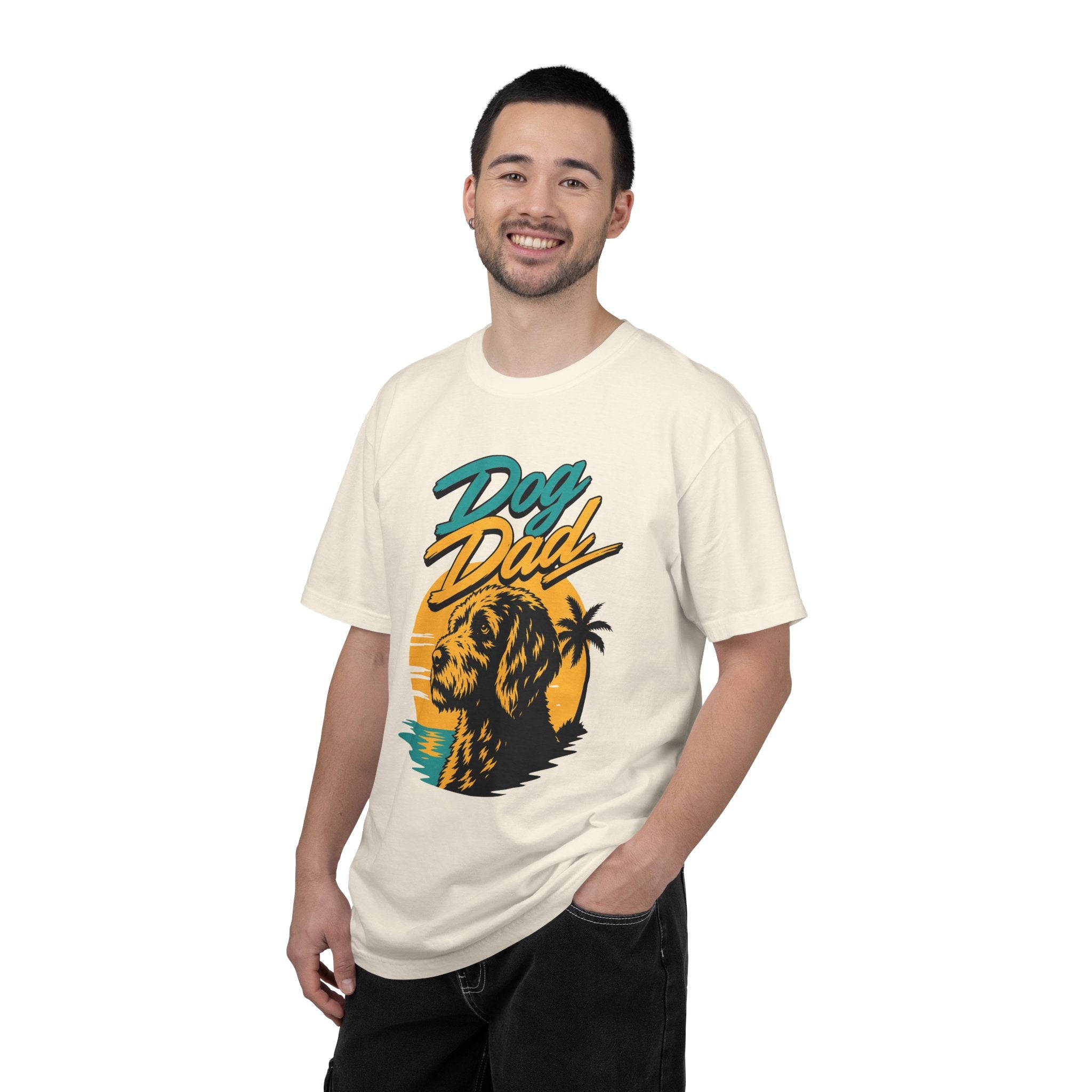 Dog Dad Goldendoodle Lover T‑Shirt — Graphic Pet Dad Tee (Small Chest Print)
