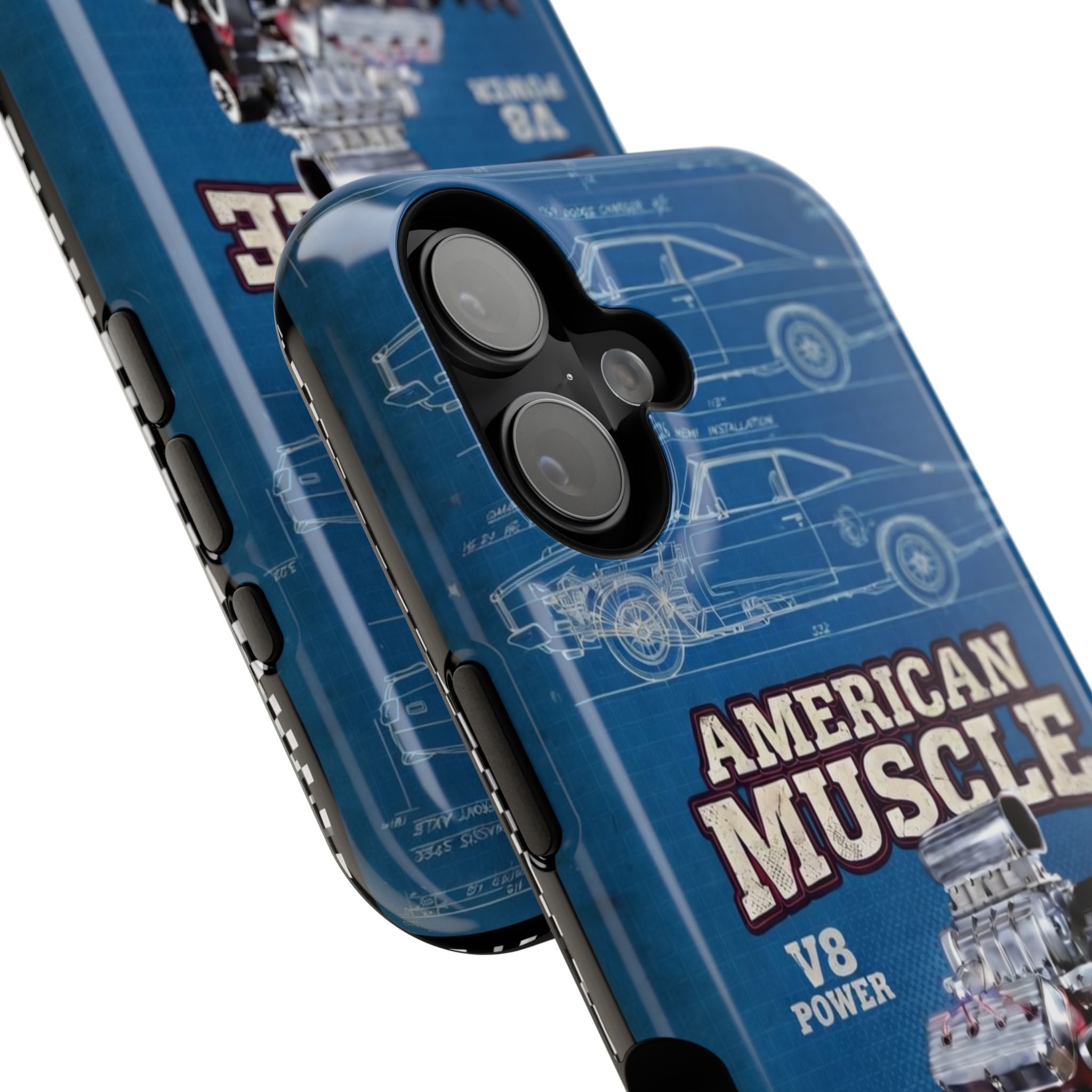 American Muscle V8 - Mopar 426 Hemi phone case Impact-Resistant Cover
