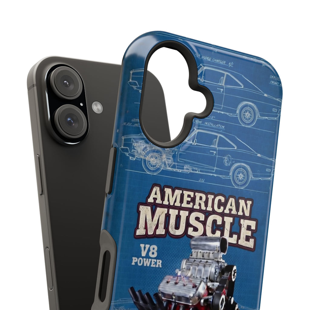 American Muscle V8 - Mopar 426 Hemi phone case Impact-Resistant Cover