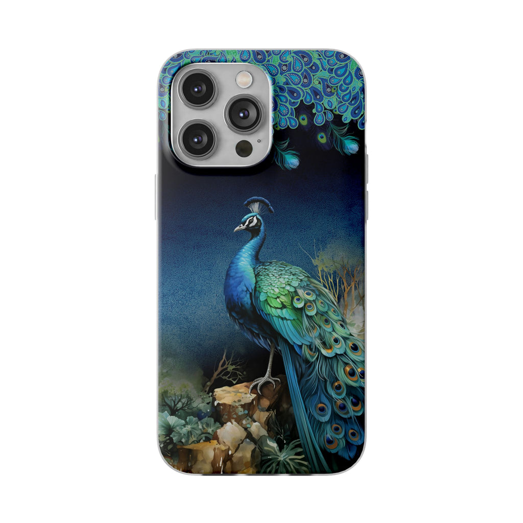 Peacock Art Phone Case: Slim, Stylish and Secure