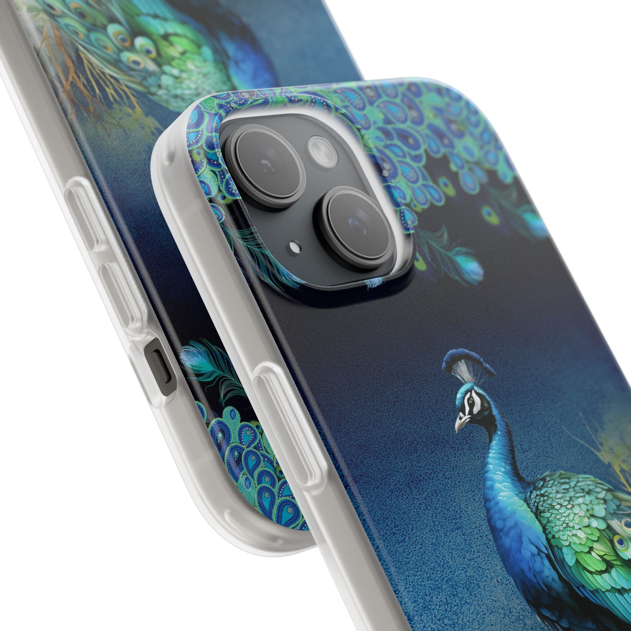 Peacock Art Phone Case: Slim, Stylish and Secure