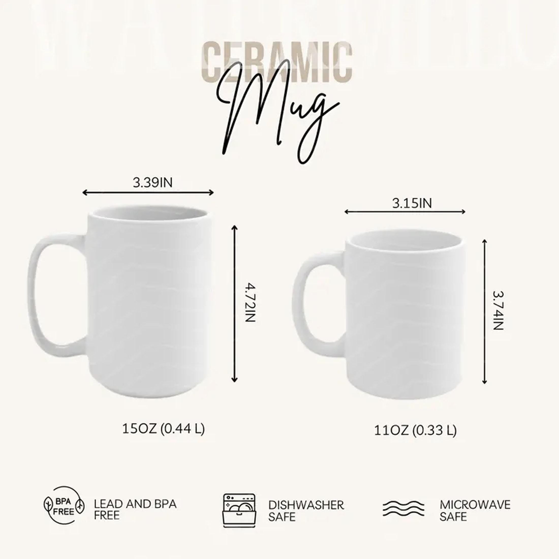 Artistic Design mug - Fractured Reality Coffee Mug: Unique Black & White Art Design