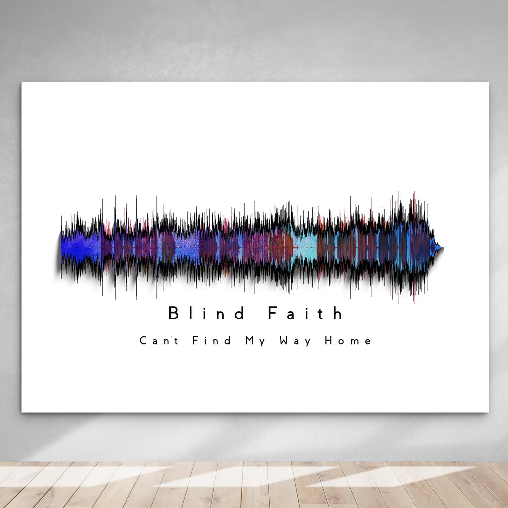 Can't Find My Way Home Art Roll Poster | Blind Faith Decor, Wall Art, Gift for Music Lovers, Home Decoration, Festival Decor