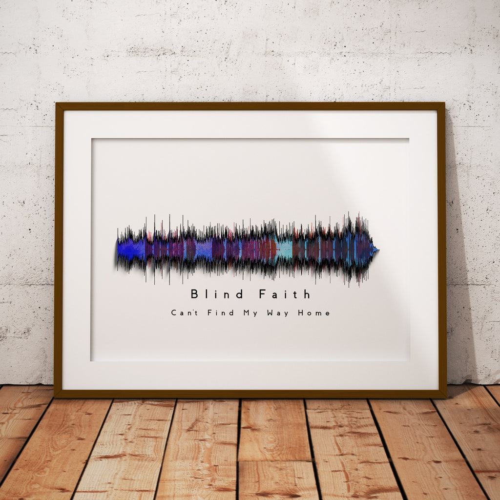 Can't Find My Way Home Art Roll Poster | Blind Faith Decor, Wall Art, Gift for Music Lovers, Home Decoration, Festival Decor
