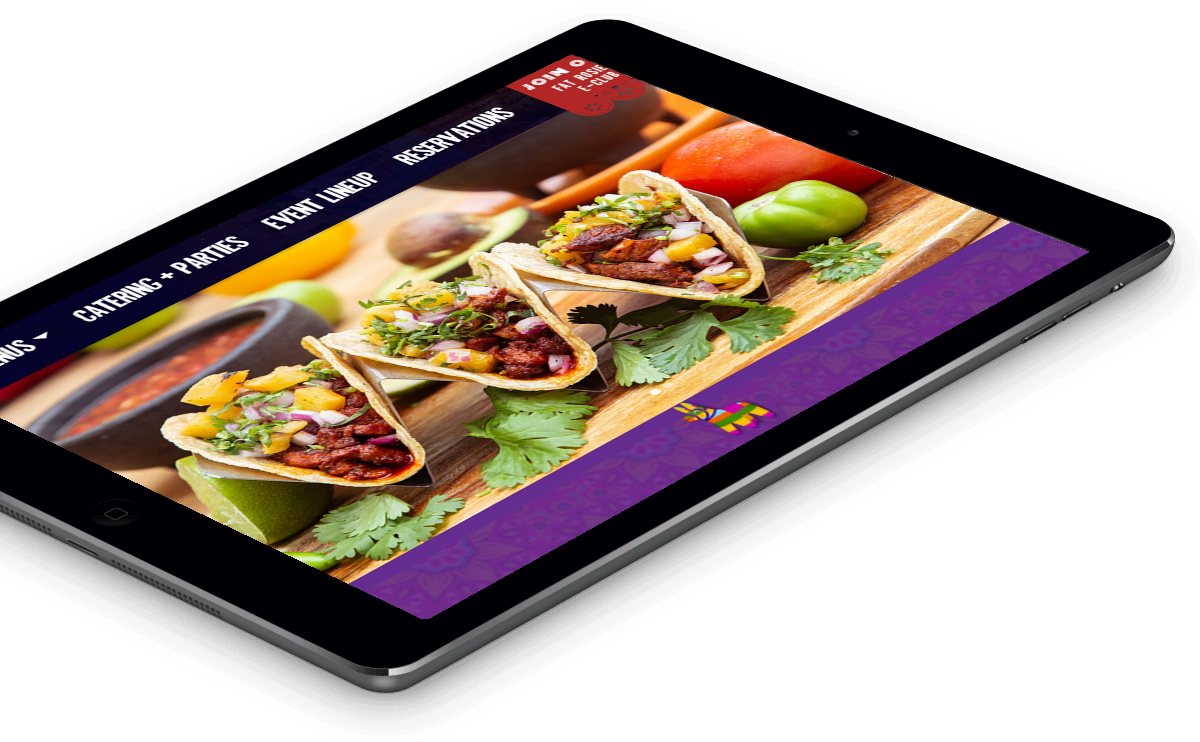 Fat Rosies web design