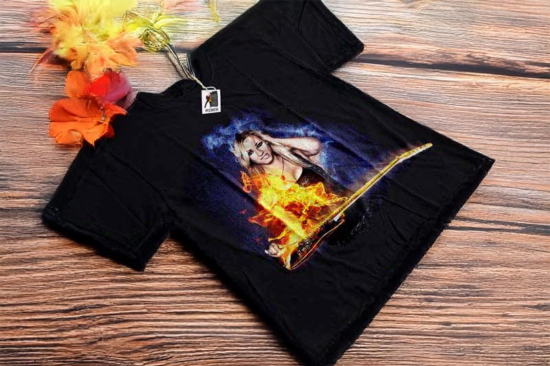 Nita Strauss T-Shirt Design